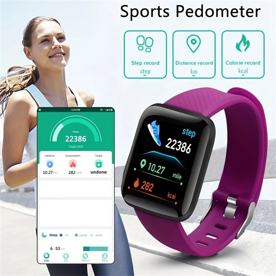 116 Plus All-in-One Fitness Smartwatch